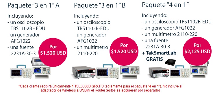 Tektronix TBS1052C - Osciloscopio digital de banco 50 MHz