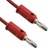 Pomona 1440-24-2 Patch cord enchufe tipo banana, 24" largo, color Rojo.