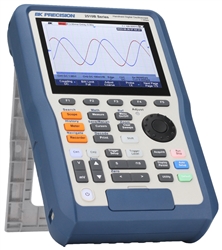 B&K Precision 2512B - Osciloscopio de almacenamiento digital portátil no aislado de 200 MHz, 1 GSa/s, 2 Canales