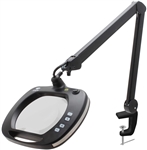 Aven 26505-ESL-XL5-UV - Lámpara De Aumento Mighty Vue Pro De 5 Dioptrías [2.25x] Con LED Blancos Y UV - Seguro Para ESD