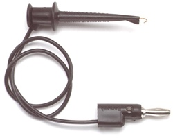 Pomona 3782-24-0 - Pinza de prueba minigrabber para apilar banana plug