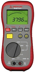 Amprobe AMB-45 - Megohmetro digital, probador de resistencia de aislamiento