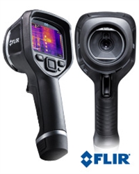 FLIR E6 - WiFi Camara Termografica MSX  con Resolucion de 160x120 pixels. Rango de temperatura de -20 a +250 oC. 9Hz sensibilidad de <0.06 oC de foco fijo. Comunicación WiFi.