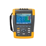 Fluke 438-II - Analizador de Calidad de Energía y de Motores. Análisis de desbalances, armónicos, consumos de energía, torque y velocidad de motores. Interface USB y Bluetooth.