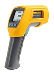 Fluke 568 - Termómetro por infrarrojos y de contacto, Software FlukeView&#174; Forms en CD,Rango( -40 °C a 800 °C (-40 °F a 1472 °F) relación a objetivo 50:1