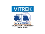 Certificado de calibración acreditado ISO-CALN-V7X1 ISO 17025 de Vitrek (con compra) para la serie V7X