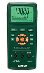 Extech LCR200 - Medidor LCR de componentes pasivos Mide inductancia, capacitancia y resistencia con parámetro secundario (Q,D,R,P,ESR)