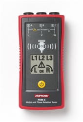 Amprobe PRM-6 - Probador de secuencia de fase y rotación de motor