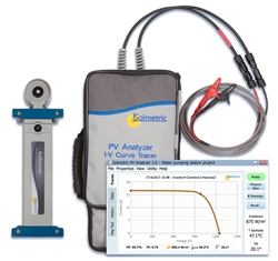 Fluke Solmetric PVA-1500T2, Kit de analizador fotovoltaico, curvas IV y verificación del rendimiento de Celdas Fotovoltaicas