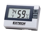 Extech CTH10A - reloj digital/higrotermómetro Reloj grande de  pared/escritorio con funciones de calendario, temperatura y humedad relativa