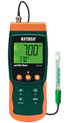 Extech SDL100-NIST - Registrador de datos de pH/ORP/temperatura, en una tarjeta SD en formato Excel con Certificado NIST