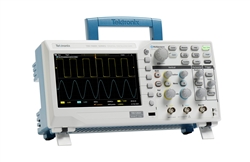 Tektronix TBS1102C, Osciloscopio Digital, Ancho de Banda de 100MHz, 2 Canales, Frecuencia de Muestreo de 1GS/s en todos los canales, 20K Puntos de Longitud de Registro.