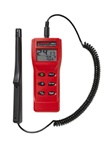 Amprobe THWD-5 - Medidor de humedad relativa, temperatura, punto de rocio, bulbo húmedo y sonda Flex.