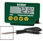 Extech TM25 - Indicador de temperatura compacto a prueba de agua con sonda de penetración de acero inoxidable